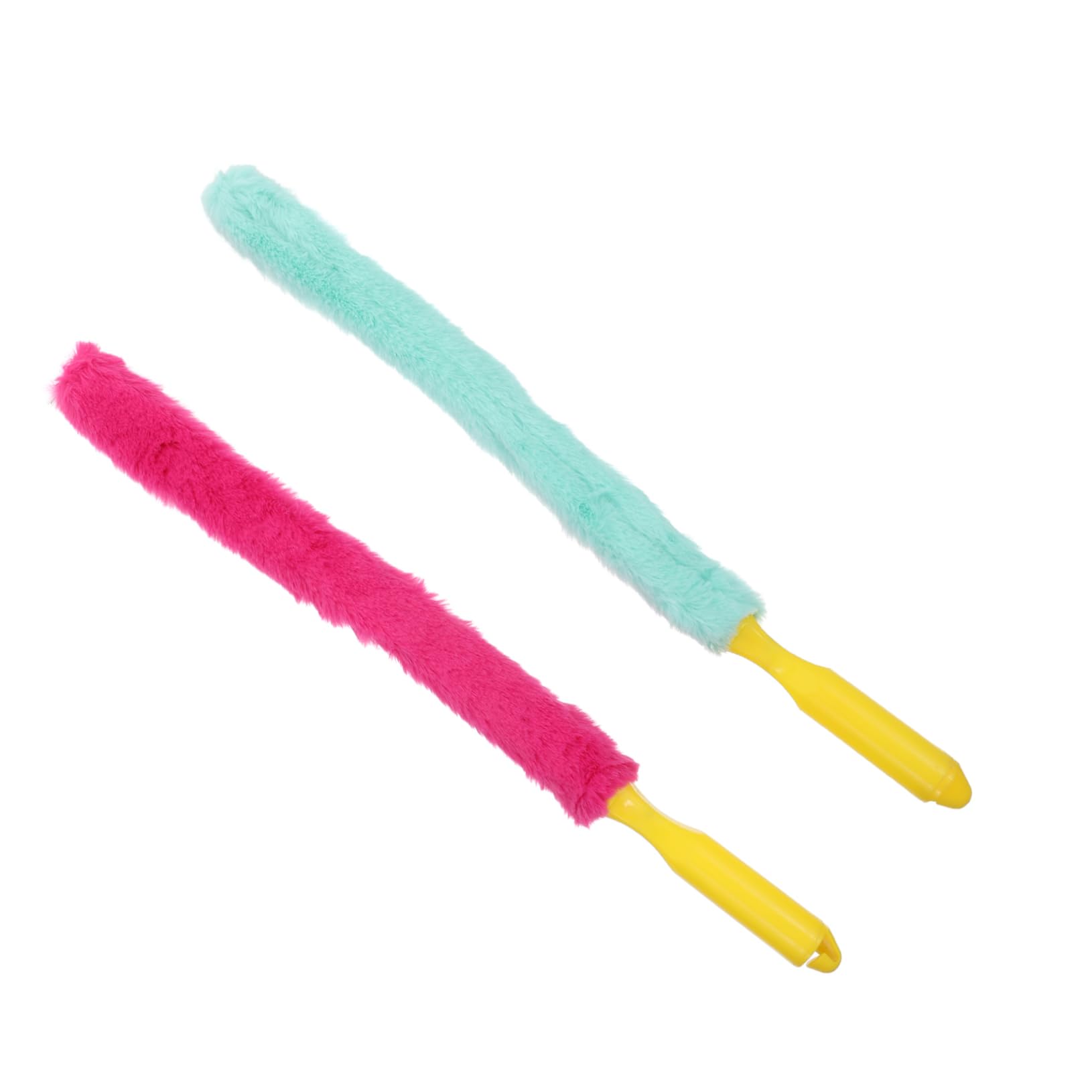 Sosoport 2Pcs Guzheng Cleaning Brush Professional Dust Removal Tools with Bristles for Musical Instruments Safe Handle Random Color Selection for Panel Care