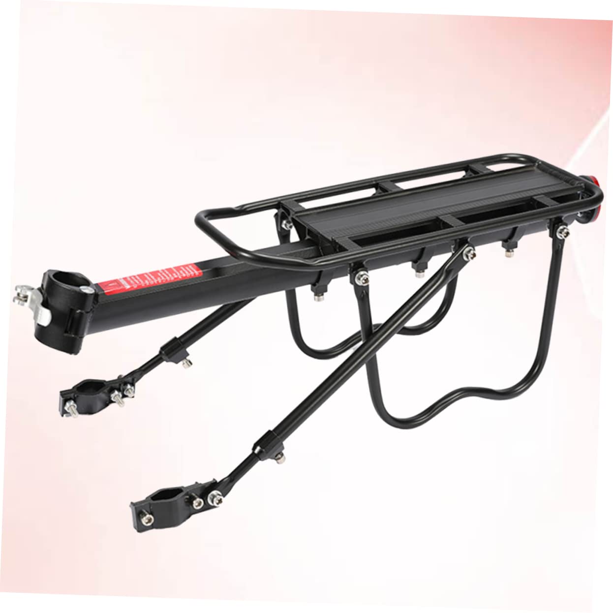 VICASKY Mountain Bike Cargo Rack Lightweight Bike Luggage Carrier with Easy Installation Tool Practical Back Stand for Outdoor Adventures Compatible