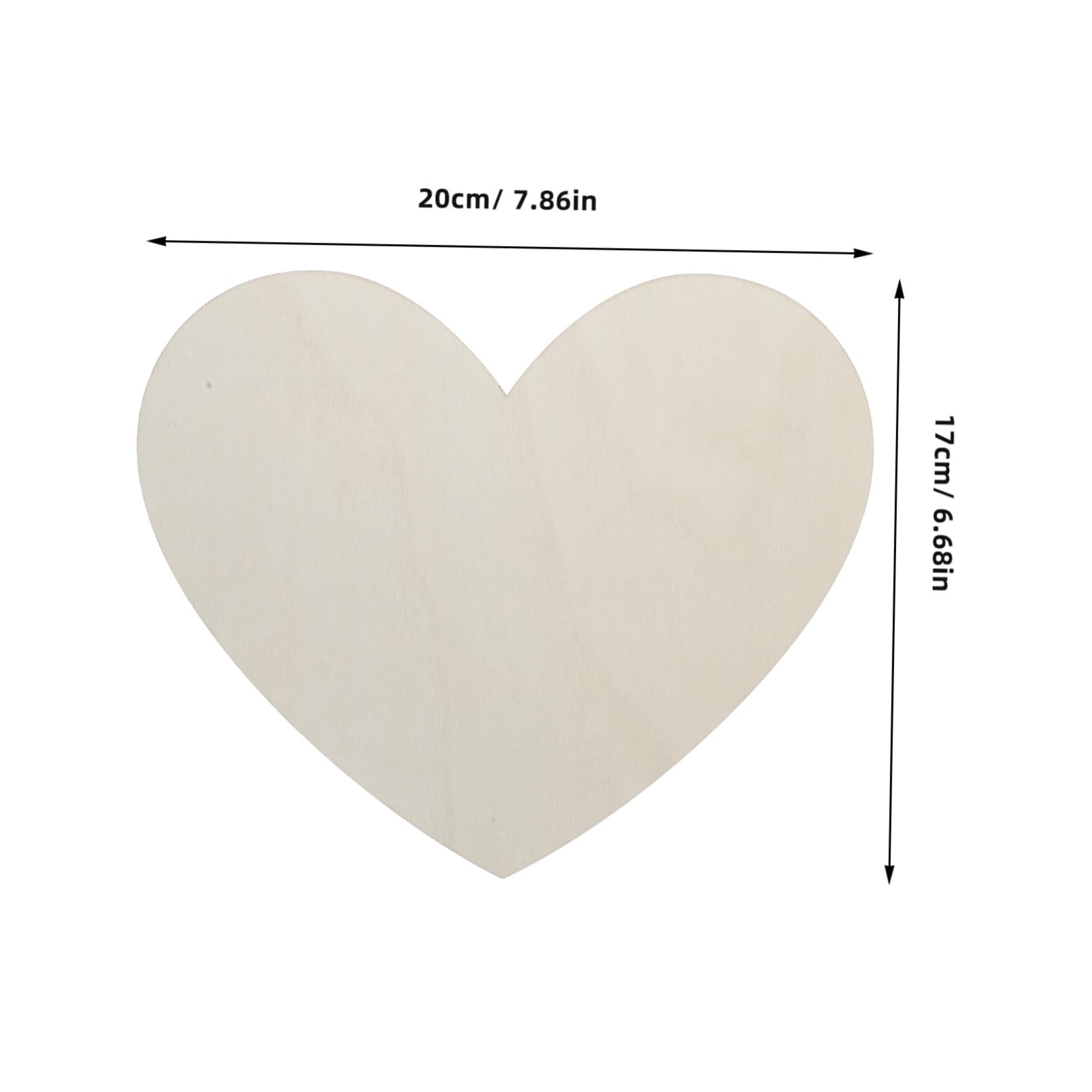 30stücke Unbehandelte Holzherzen Große Herzförmige Holzscheiben Für Diy Bastelprojekte Für Hochzeitsdekorationen Und Valentinstag Blanko Holzherzausschnitte