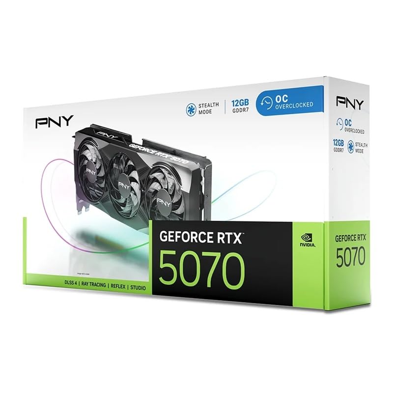 Amazon | PNY NVIDIA GeForce RTX 5070 OC トリプルファン