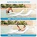 OceanaFlow in Pool Lounge Chairs,Pool Lounge Chairs for Water Depths Up to 9”,Weather-Resistant Design,Tanning Chairs for Sun Shelves, Poolside & Beach Lounge Furniture for Outdoor Relaxation(1PC)