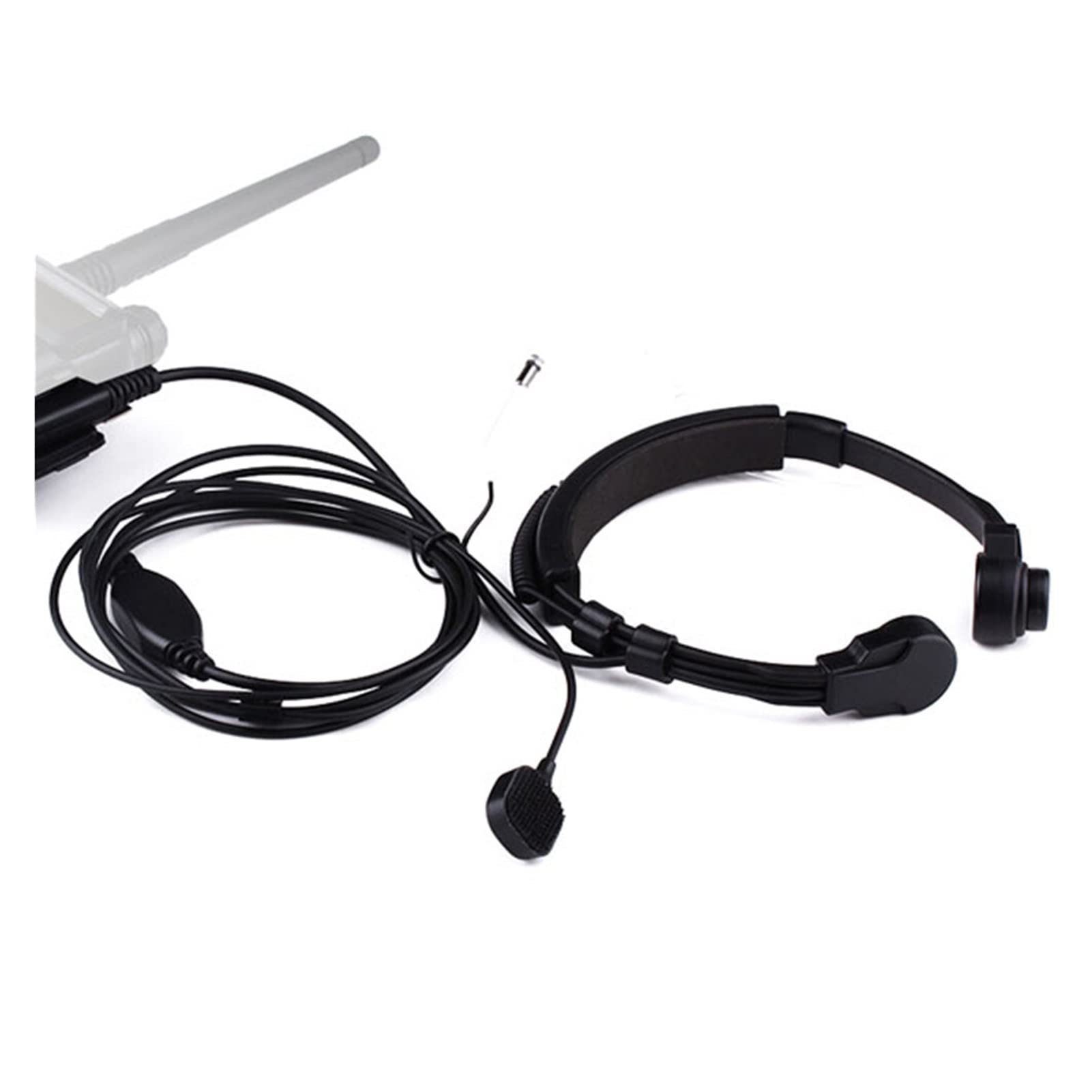 Microfono Per Gola 2X Con Tubo Acustico Per Cuffia Radio - Foto 3