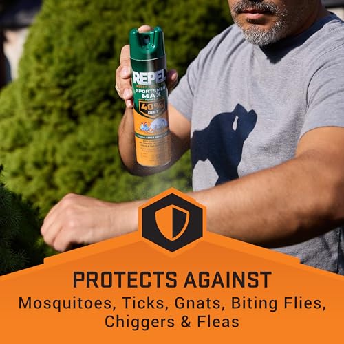 image for Repel Insect Repellent Sportsmen Max Formula 40% DEET, 6.5 Ounces, Lon