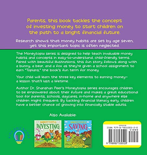 Moneytopia: Earning: Financial Literacy for Children: 1