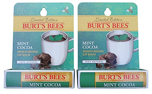 Burt's Bees Limited Edition Mint Cocoa Lip Balm (2 Pack)