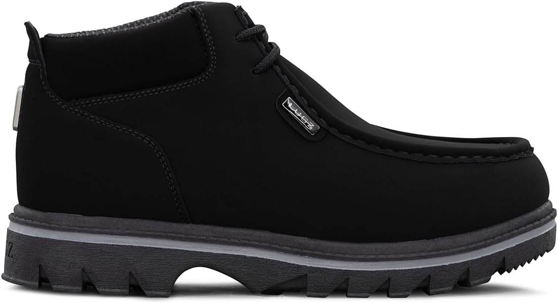 Lugz Men's Fringe Classic Moc-Toe Boot, Black, 6.5 W - Image 7