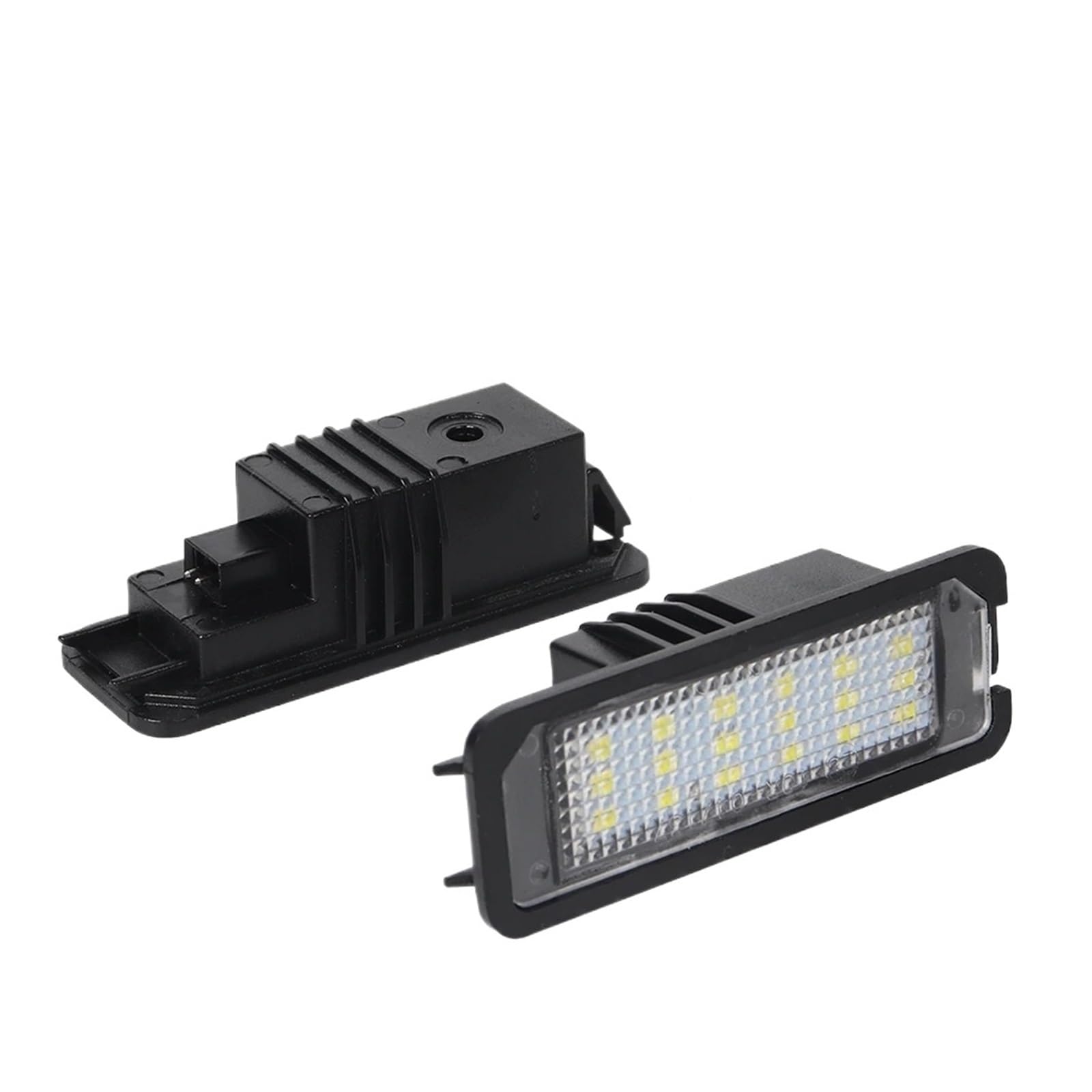 Luces de matrícula claras y estables para Skoda Superb Sedán con ajuste impermeable de 2 piezas 7