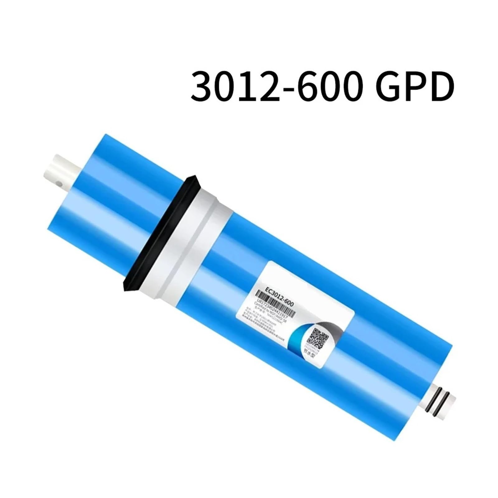 Membrana for osmosi inversa 600 GPD 3012-600G Kit di sostituzione del filtro a membrana RO for purificatore sottolavello Con elevata velocità di filtrazione(1pcs)