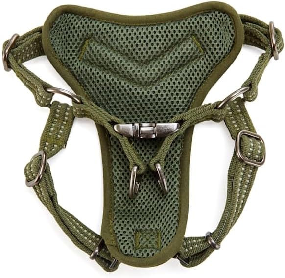 Reddy Step in Small Dog Harness Olive Medium