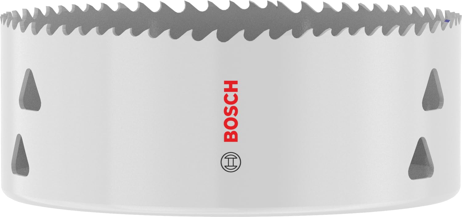 Bosch 1x Multi Material Threaded Hole Saw (for Steel, Drywall, Ø 111 mm, Professional Accessory Drill Driver)