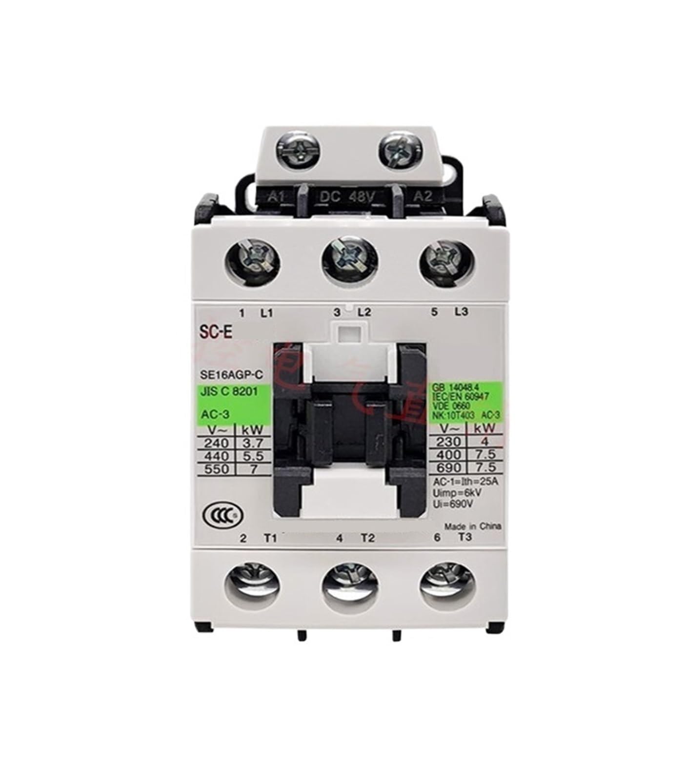 SBSSYVLMV DC Contactor SC-E05/G E02/G E03/G E04/G(SC-E05/G)
