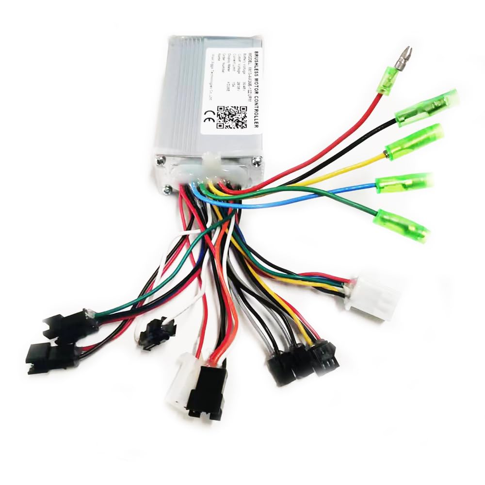 X813-AA26E-12ZUFM Contrôleur de Vélo Électrique 36/48V 15A Contrôleur de Moteur sans Balais pour Vélo Electrique Scooter E-Bike Affichage KD26E