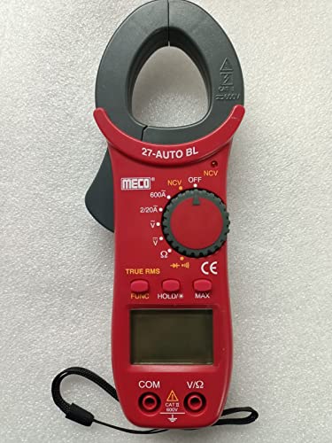 Image of Meco - 27-AUTO 3-1 /2 Digital 2000 Count 400A AC Autoranging Digital Clampmeter With Calibration Certificate & One Years Warranty
