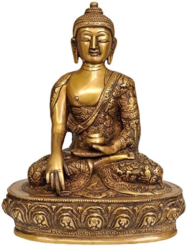 AapnoCraft Thai Rare Buddha Statue Shakyamuni Sculpture...