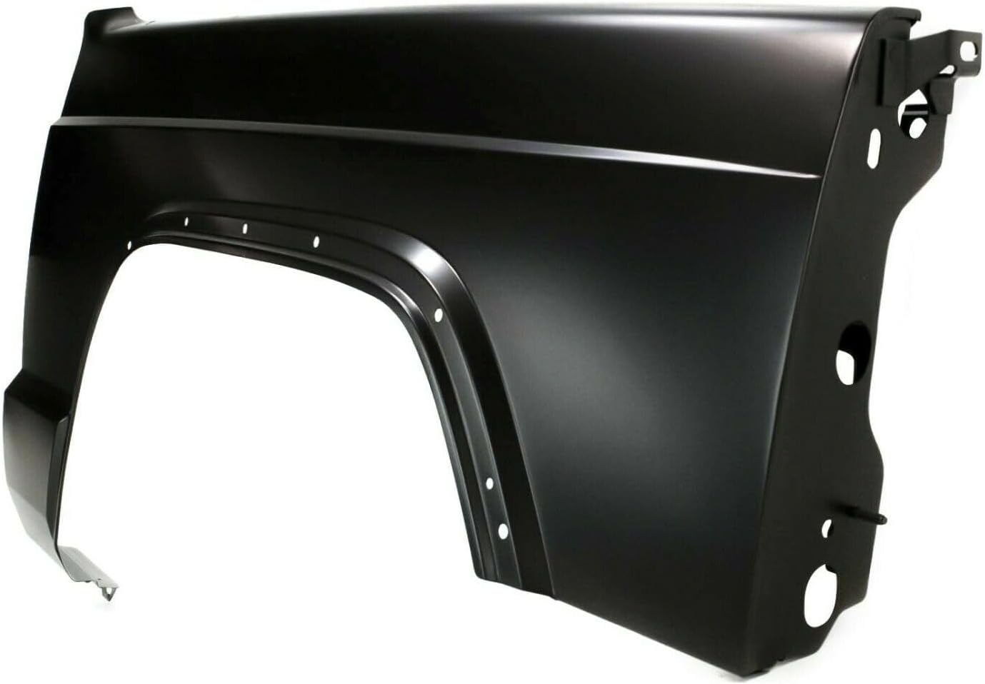 Fender Quarter Panel Front Right Passenger Side Primed Steel with Antenna Hole Molding Holes for Jeep for Cherokee SE/Sport 97-01 & Classic/Limited 98-01 1pc Quarter Panel-Part Name 9611365