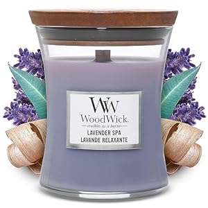 Woodwick Candle Medium Lavender Spa