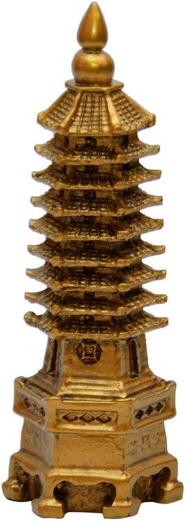 Vastu Art Vastu Feng Shui Education Tower for Academic Success for Child's Study Table Decoration Showpiece