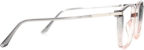 Miniatura 8 de Zeelool TR90 Marco cuadrado de gafas con lente transparente sin receta para mujer Rodz ZJGT548130