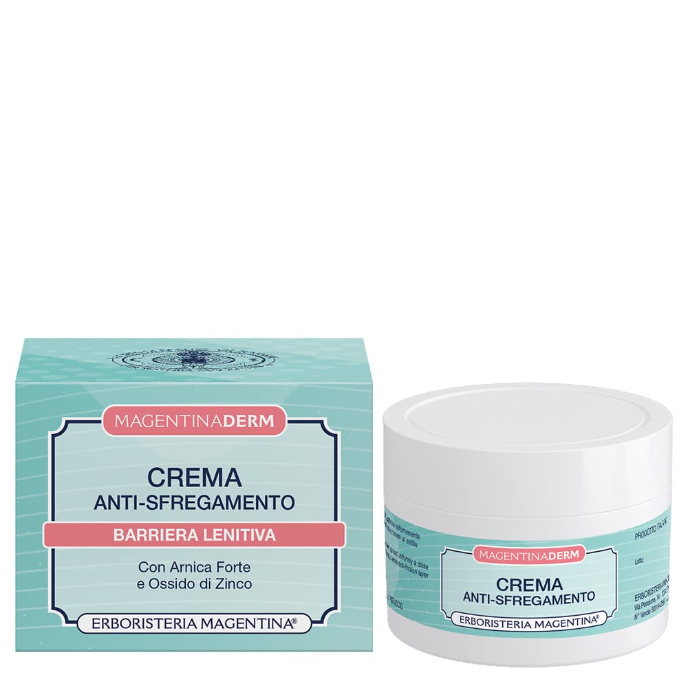 Erboristeria Magentina Crema Anti-​Sfregamento Barriera Lenitiva 100 ml - MAGENTINADERM con Arnica Forte e Ossido di Zinco