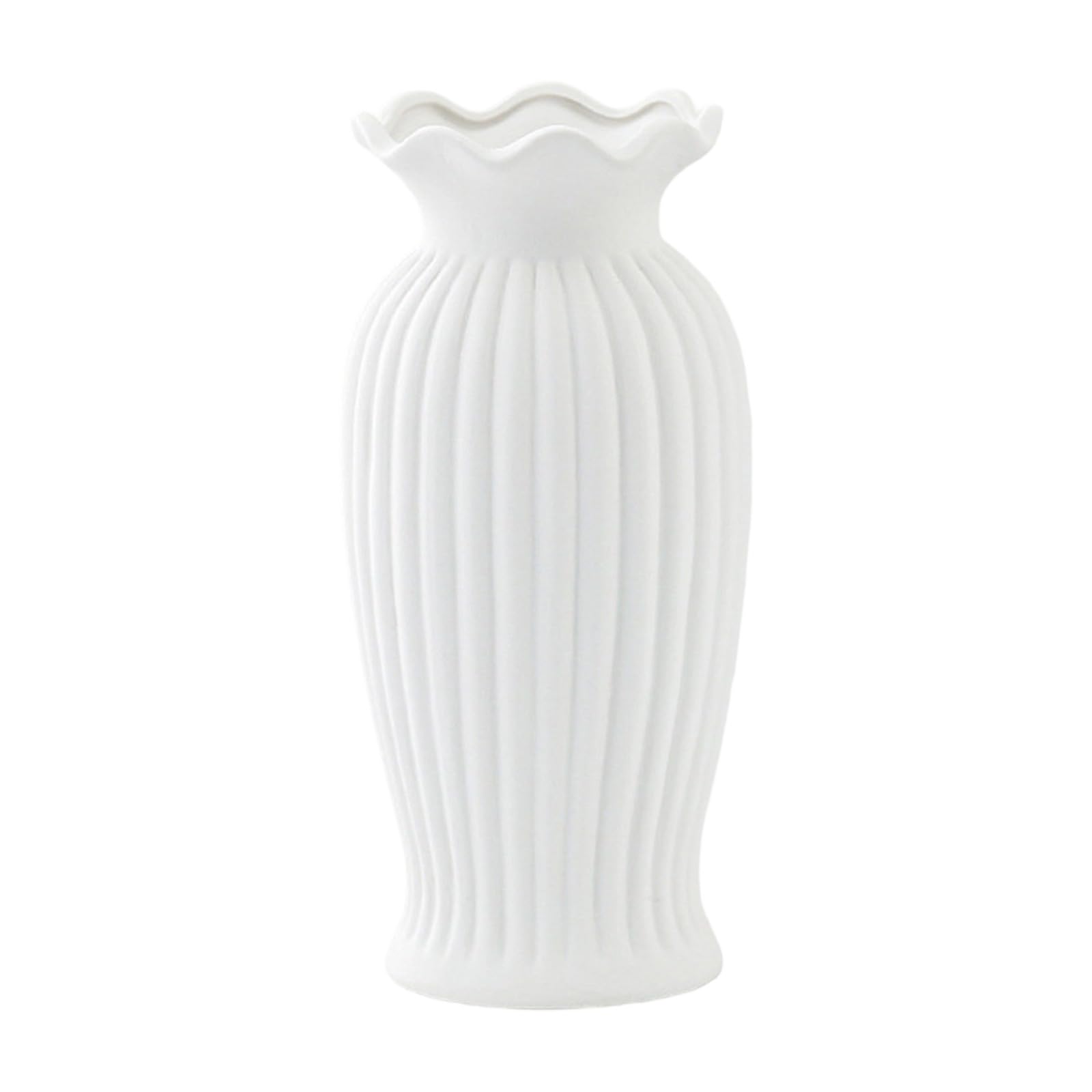 ZEPFJHE Ceramic Flower Vases Home Decors Rustics Farmhouse Vases Decorative Vase for Party Wedding Bathroom Table Centerpieces Table Centerpieces