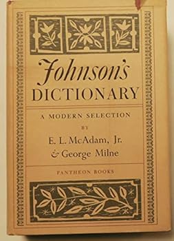 Johnson's Dictionary, a Modern Selection