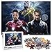 Capitán América Classic beauty Puzzle 1000 Piezas Iron Man Thanos Jigsaw Toy Juego mental Entretenimiento familiar 70x50cm-Marvel Hero