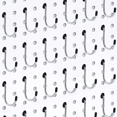Meneone PEGBOARD HOOK A193 60Pcs Pegboard J Hooks cover