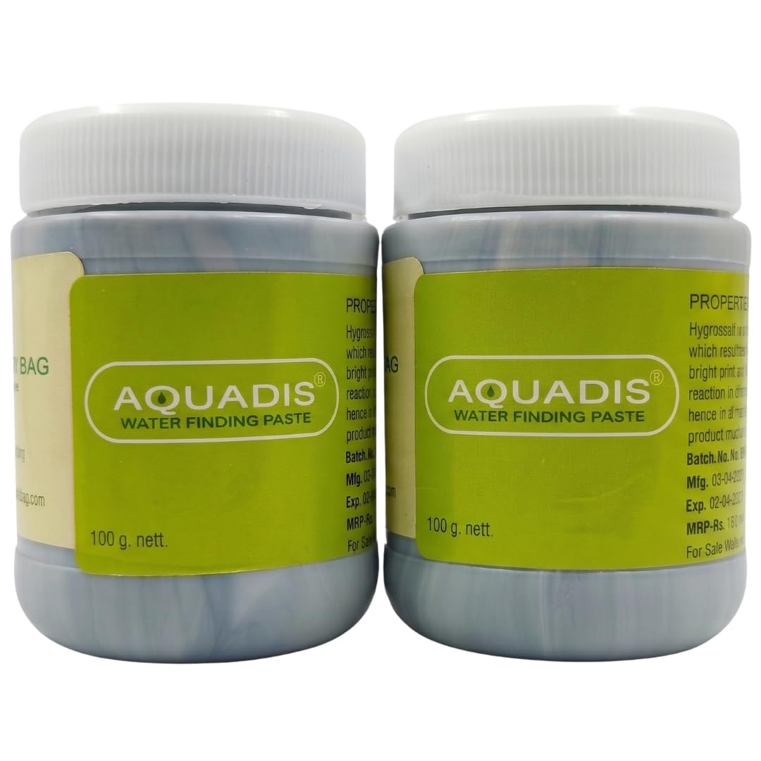 KAZZIF TRADING CO. AQUADIS WATER FINDING PASTE || WATER DETECTING SOLUTION || (WATER PASTE) FOR PETROLEUM TESTING || 100gm || PACK OF 2-picture-19
