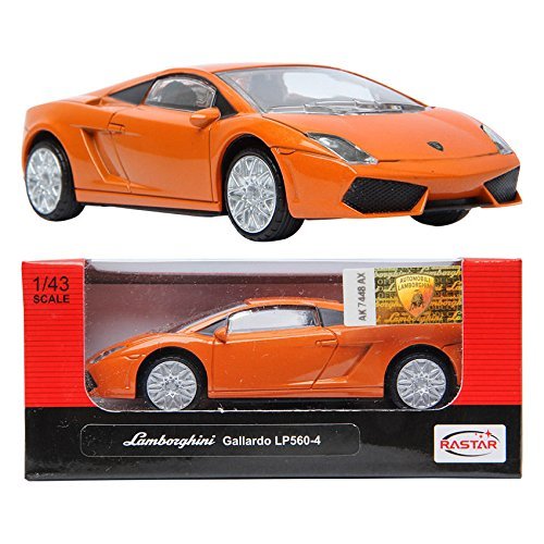 RASTAR LAMBORGHINI Gallardo LP560-4 Orange 1:43 Die-cast CAR minicar Toy