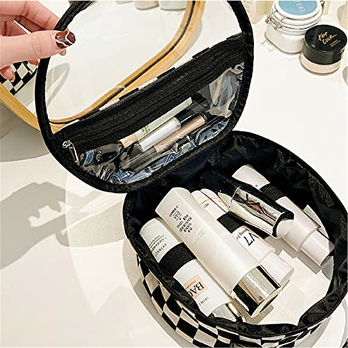Image of Handcuffs Cosmetic Bag with Handle | Makeup Case | Make-Up Organizer | Toiletry Box | Skincare Holder | Travel Essentials | Rakhi Gifts