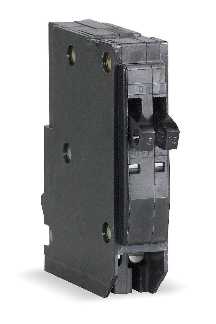 Square D Plug In Circuit Breaker, QO, Number of Poles 1, 15/15 Amps, 120/240VAC, Tandem - QO1515