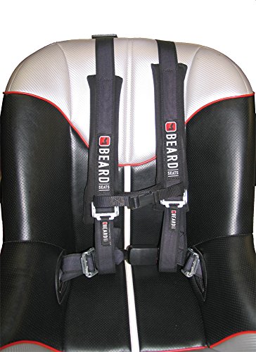 BEARD 4-Point Safety Harness with Automotive Buckle Black ARCTIC CAT CAN-AM