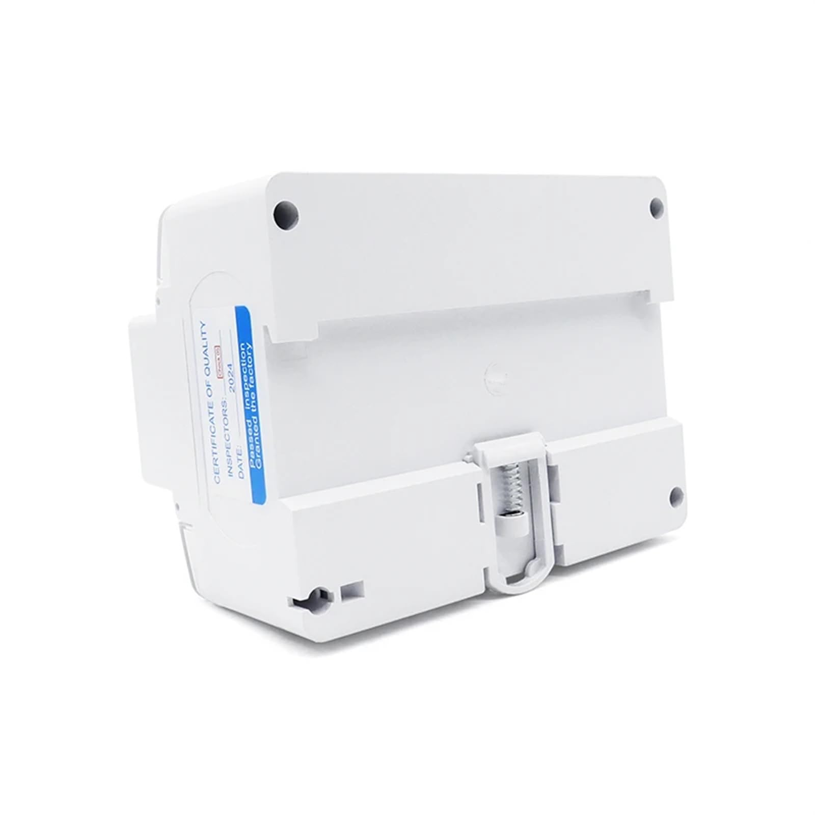 Medidor de energía trifásico de cuatro cables, 380 V, LCD, medidor electrónico de potencia, vatímetro, KWh, 100 A, CA, LCD, 7 P, 50 Hz, 3 P, 4 W, DTS017, 1 unidad