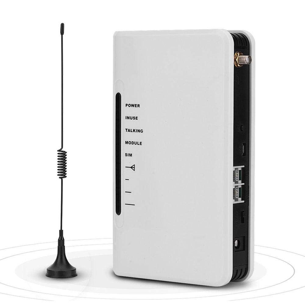 Yunir La telefonia Wireless a Quella cablata Il Lavoro gsm 24 Ore su 24 può collegare la Cabina telefonica Supporto per Presa di Linea telefonica RJ-11 Scheda di Supporto 2G/3G/4G(EU Plug)