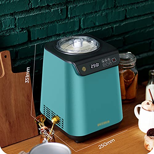 ChengBeautiful Eismaschine Eiscreme-Maschine-Home Kleine Automatik, Die Fruchteis-Mini-Eiscreme-Maschine (Farbe : Grün… – Bild 3