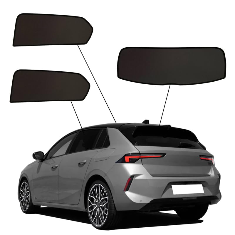 SunClip Sicht- & Sonnenschutz kompatibel mit Opel Astra L HB 5-türer