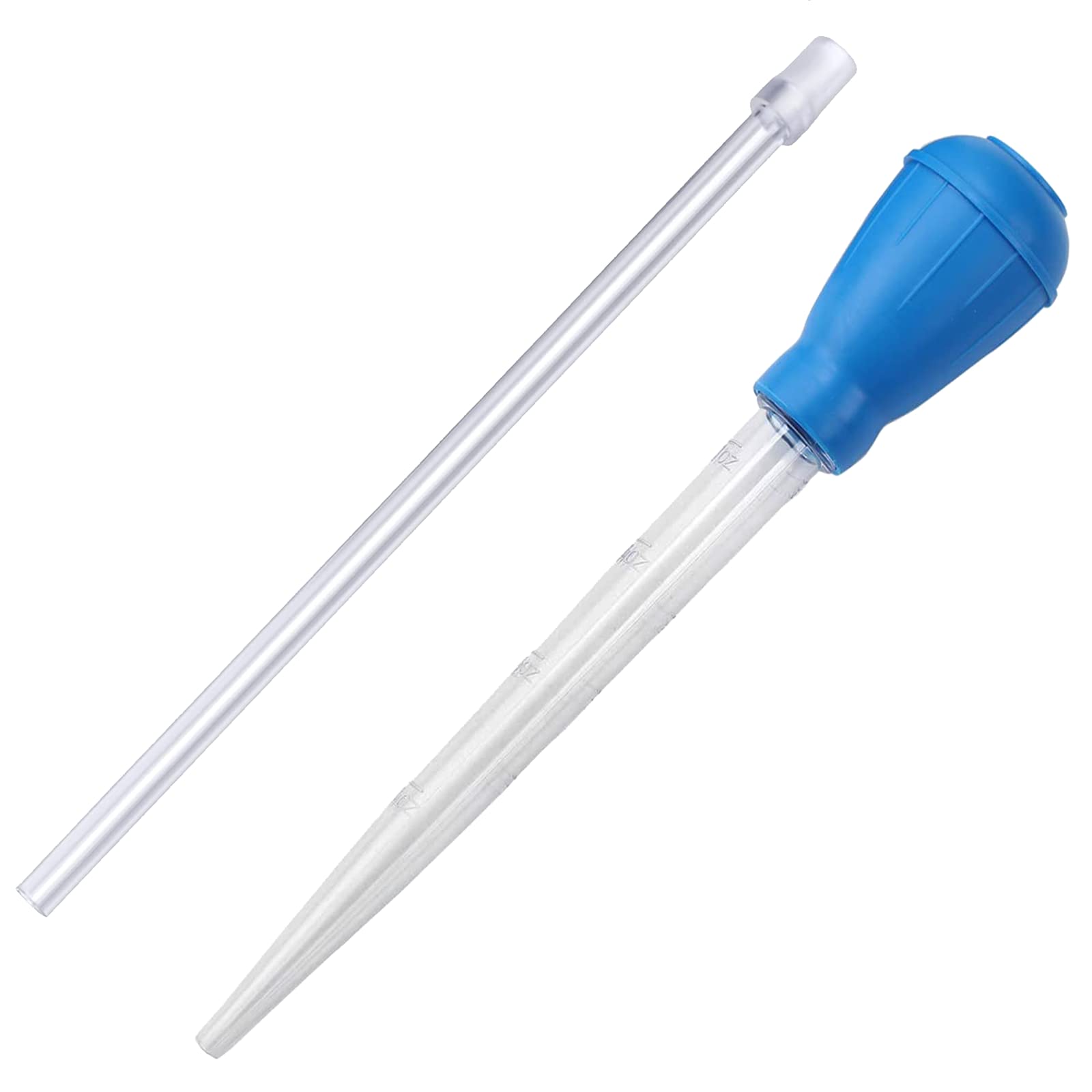 水槽用 スポイト クリーナースポイト 多機能 水換え お掃除用 スポイト 30ml 水族館クリーニングツール (ブルー)