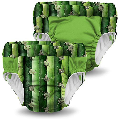 Image of Kanga Care Lil Learnerz Reusable Toilet Training Pants (XSmall - Prickles & Tadpole)
