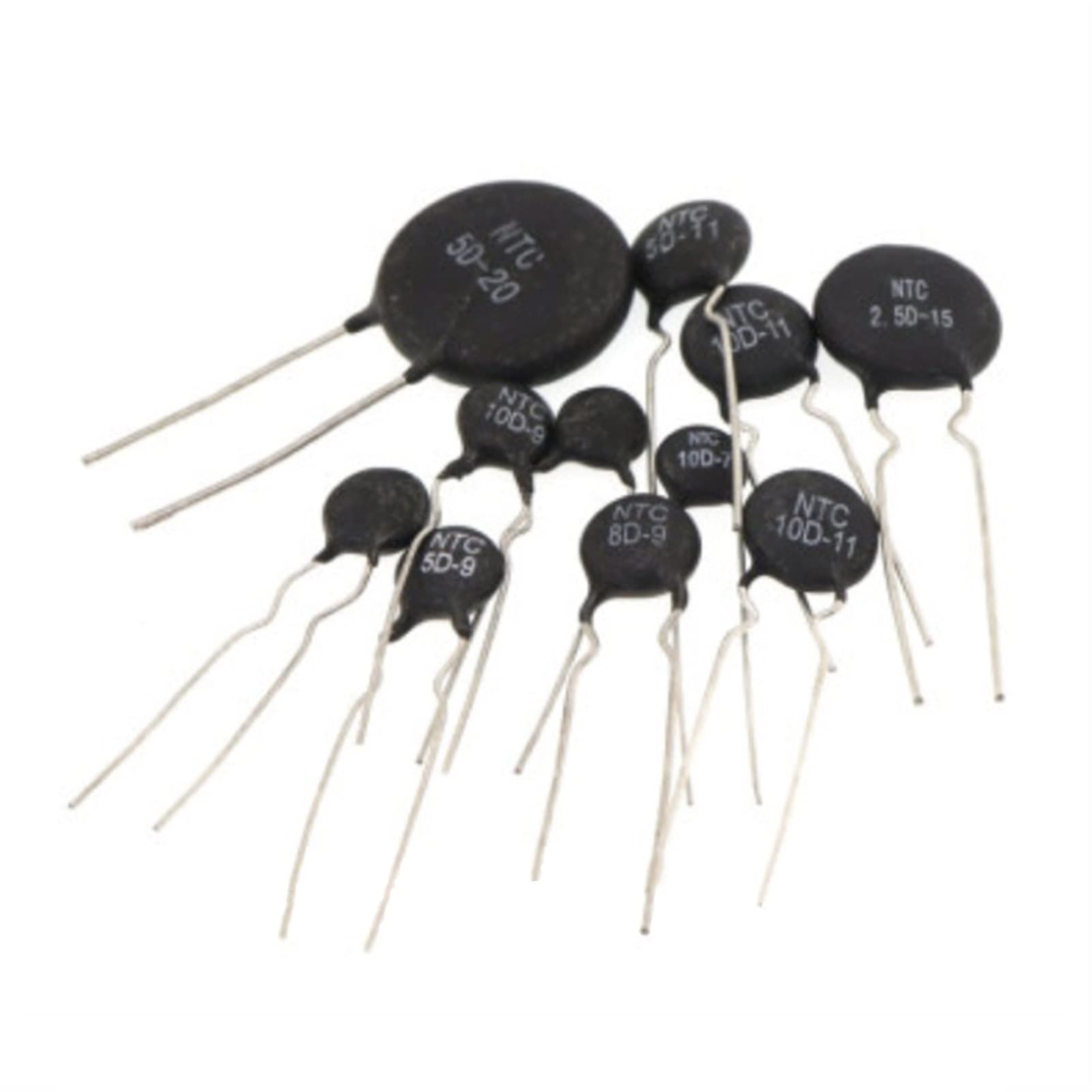 20 pz/lotto resistore termistore NTC, resistore termico NTC 10D-9 10D9
