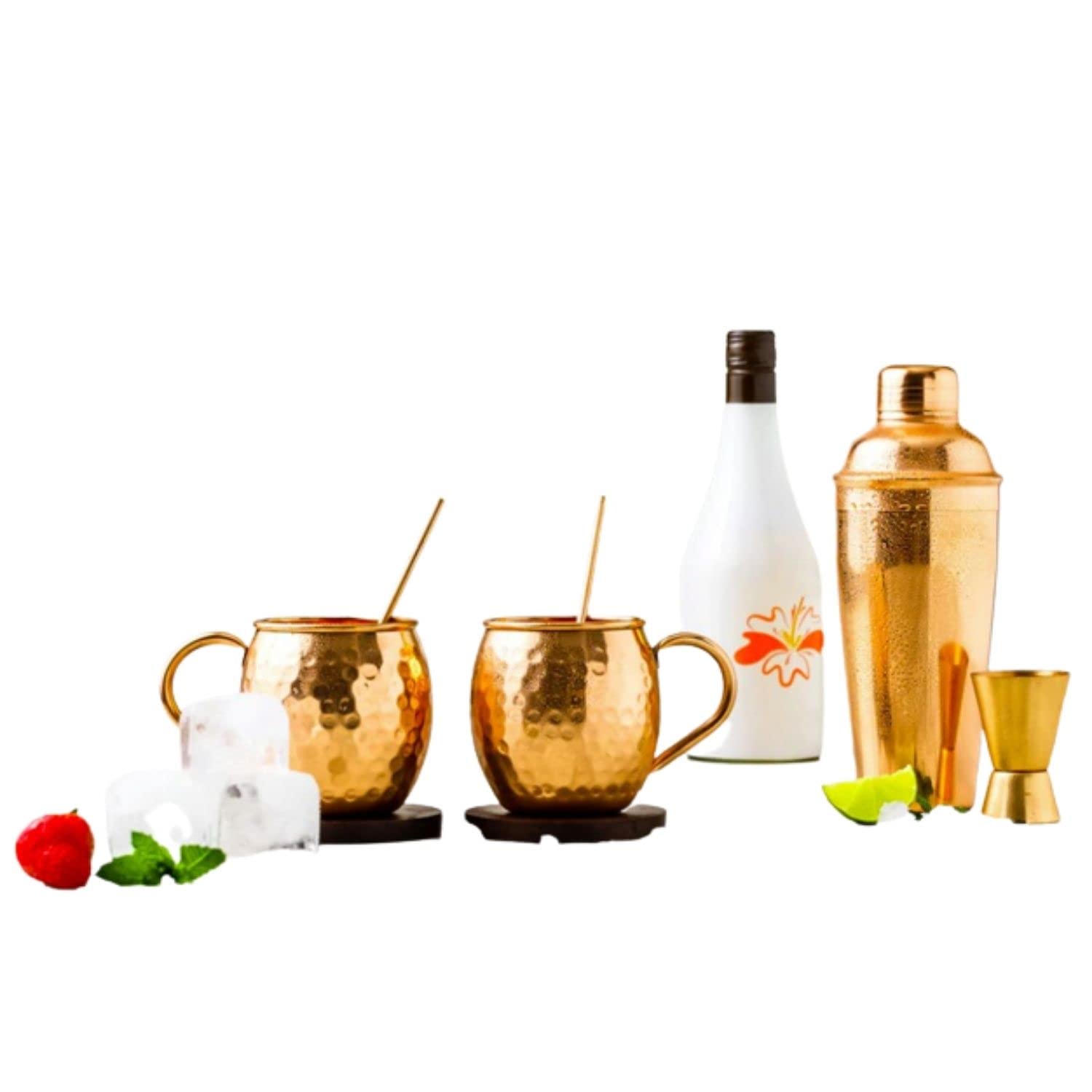 Juego de regalo de coctelera de 8 piezas juego de bar para cóctel