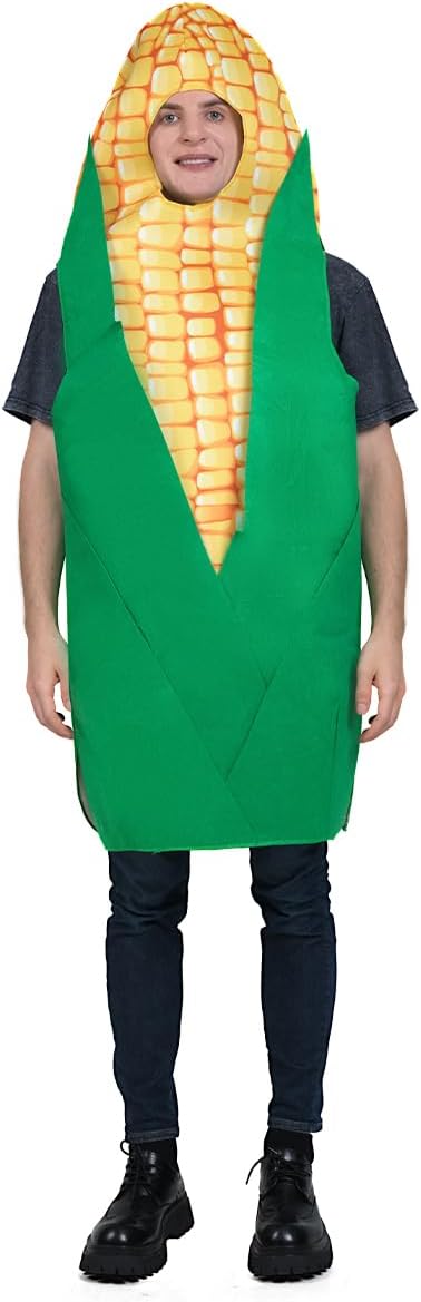 PGOND Adult Corn on the Cob Halloween Costume, corn costume adult One Size - Image 8