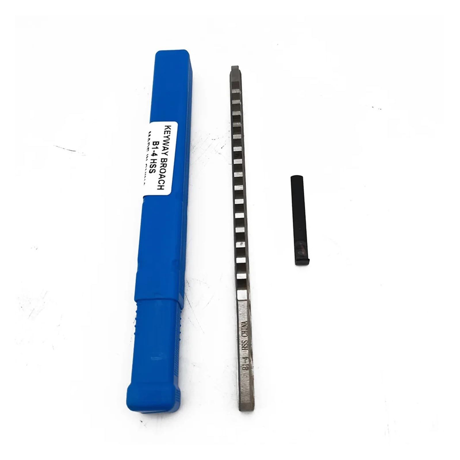 Brocha de chavetero de empuje de acero de alta velocidad de 4 mm B1, herramienta de corte de chavetero de tamaño métrico for torno CNC para metalurgia, torno