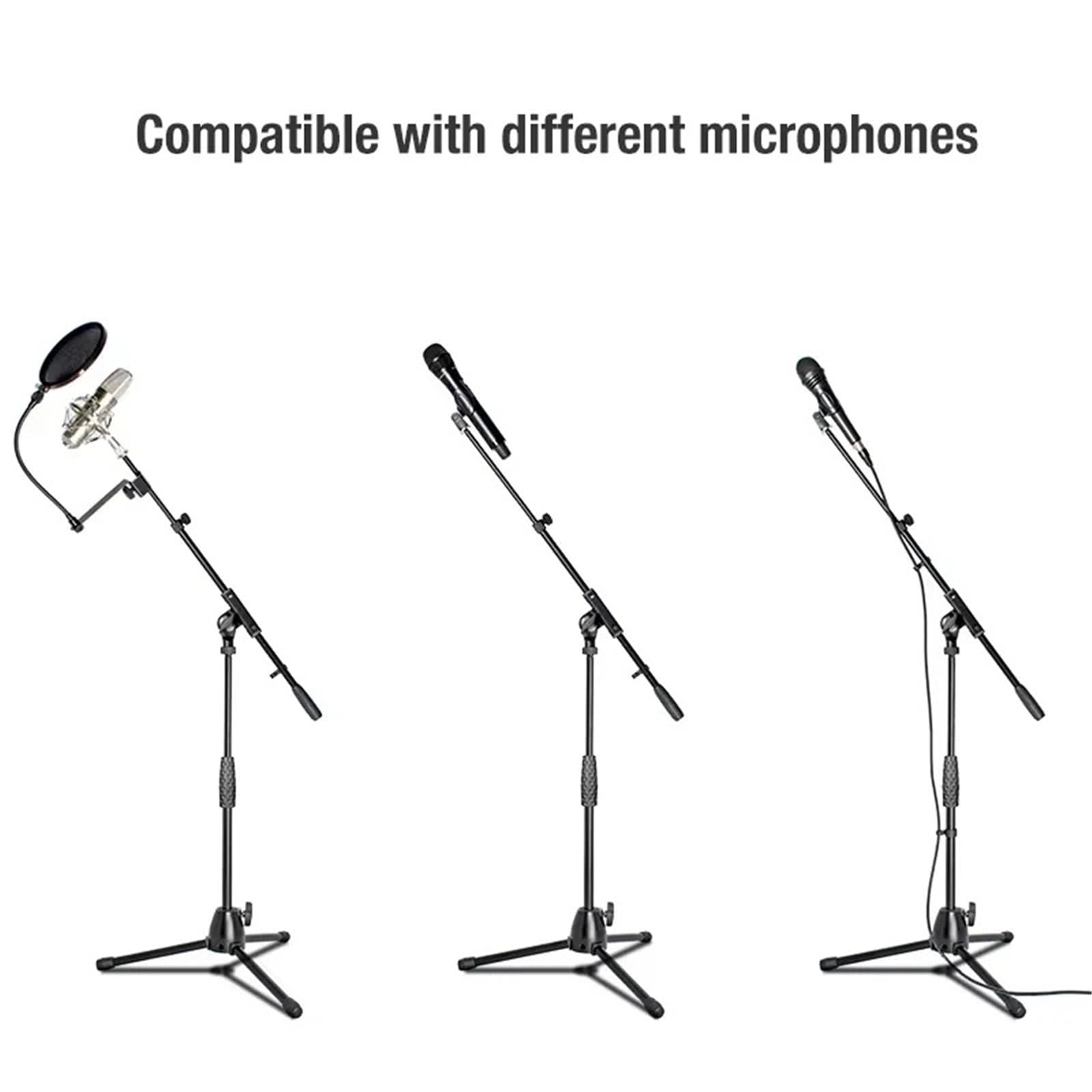 Compatibile con il supporto for microfono con braccio telescopico Yinyu