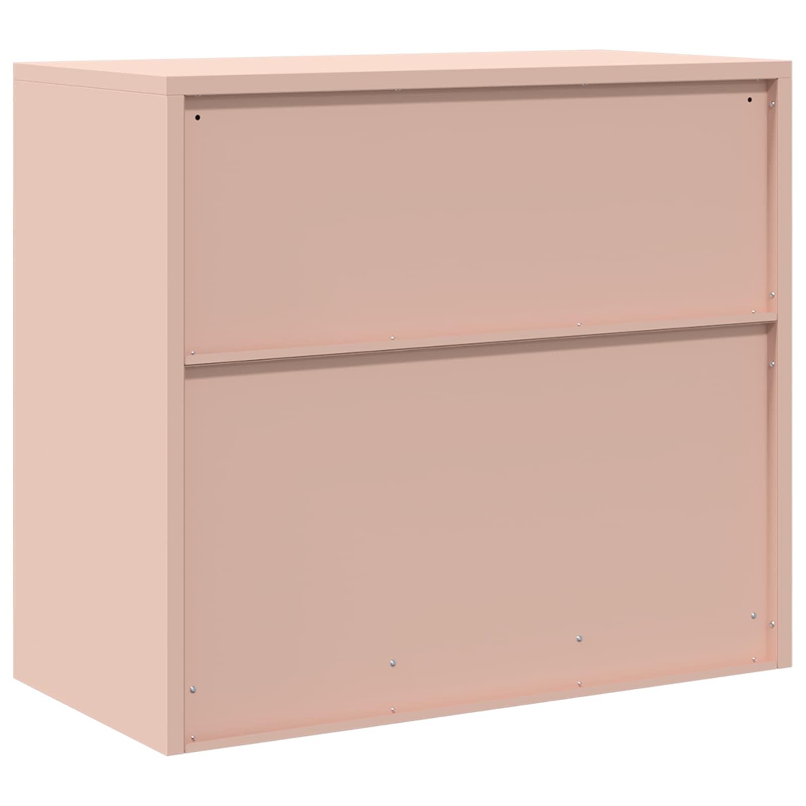 Stahlschrank für Büroorganisation mit abschließbaren Türen und industriellem Design als robuster Aufbewahrungsschrank