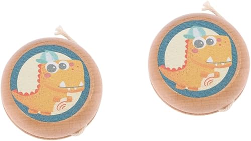 ERINGOGO 2pcs Yo-yo Looping Yoyo Christmas Stocking Stuffers Beginner Yoyo Classic Yoyo Cartoon Responsive Yoyo Kids Fitness Toys Cartoon Yoyo Kids
