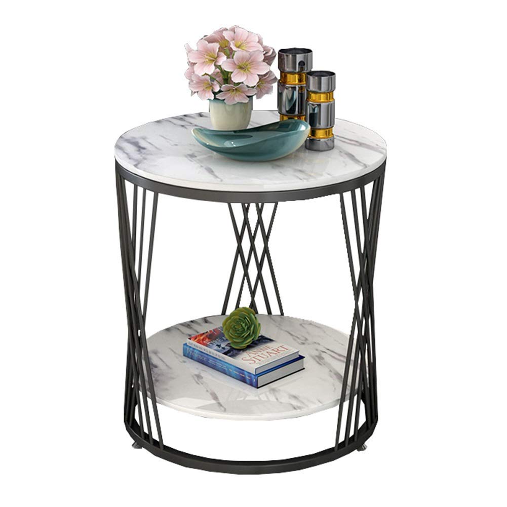 Table basse en fer et marbre haut de gamme pour sublimer votre intérieur