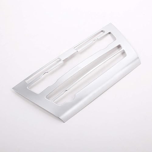 Miniatura 7 de ABS consola central de coche aire acondicionado volumen perilla Cotrol panel marco ajuste para BMW X5 F15 2014-2018 (cromo)