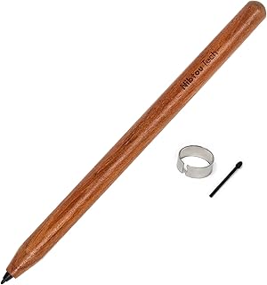 Remarkable 2 Pen, Wooden EMR Stylus, 4096 Pressure-Sensitivity, Palm Rejection, Anti-Slip Texture, Tablet Stylus fits Samsung/Remarkable 2 Tablet.