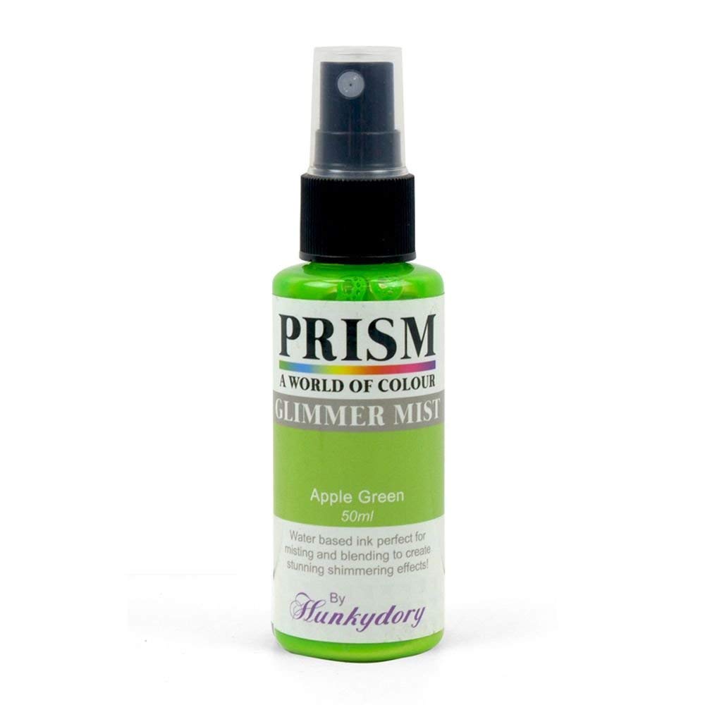 Hunkydory Prism High Pigment Home Crafts Glimmer Mist in Apple Green