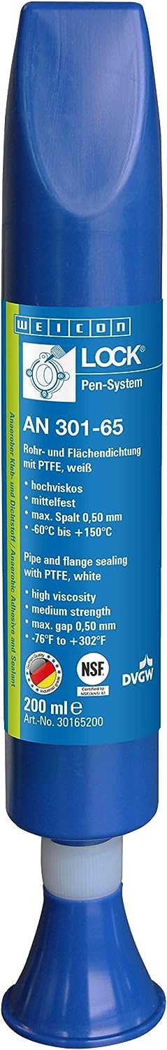 WEICONLOCK® AN 301-65 200 ml Rohr-, Flächendichtung für Gewinde, NSF-Zulassung